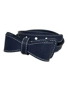 Gymboree Navy Bow Accent Kids Belt